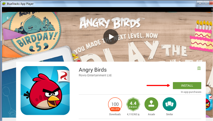 install angry birds for windows 10
